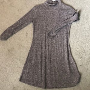Turtleneck Sweater Dress
